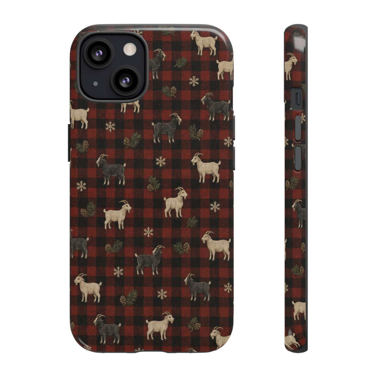 Buffalo Check Goats Tough Case