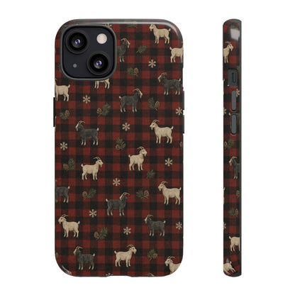 Buffalo Check Goats Tough Case
