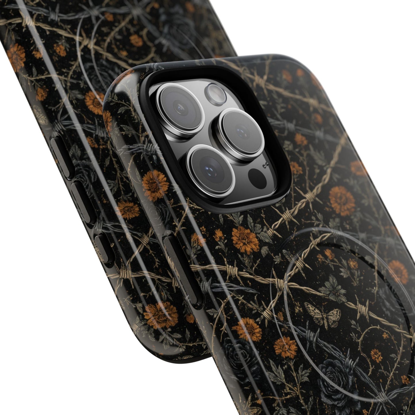 Marigold Barbwire Magnetic Case