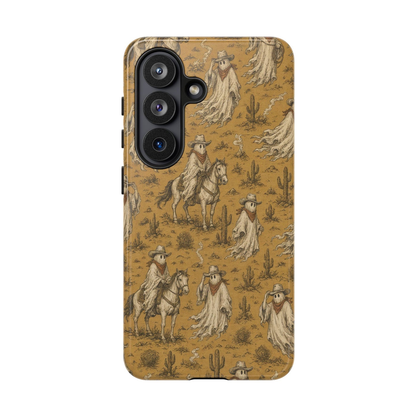 Ghost Cowboy Toile Tough Case