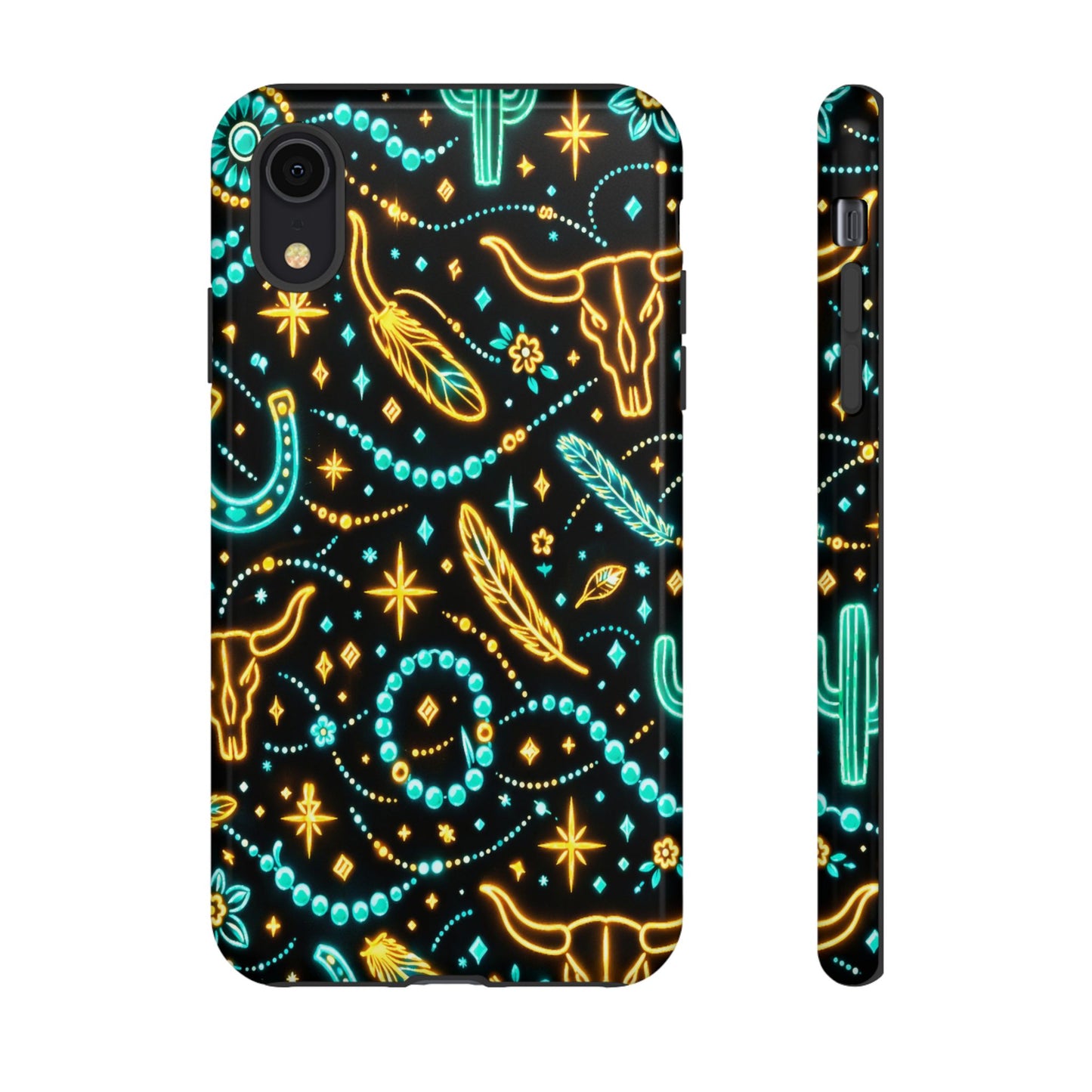 Neon Turquoise Tough Case