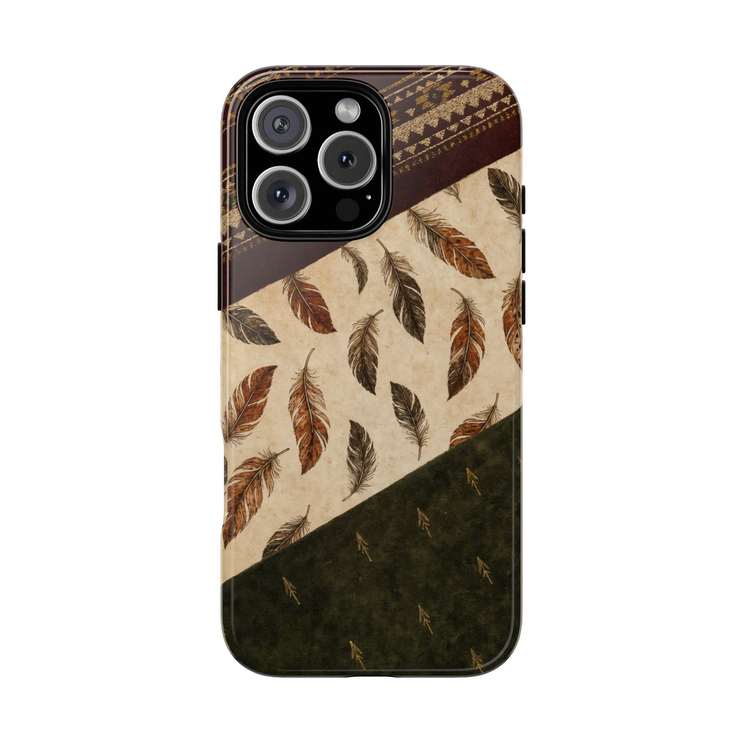 Feather Aztec Swaths Tough Case