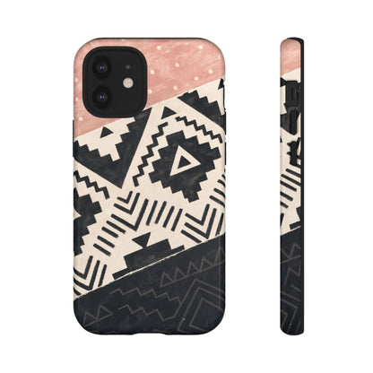 Blush Aztec Tough Case