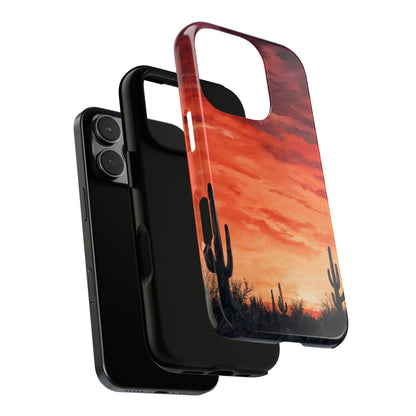 Desert Sunset Swaths Tough Case