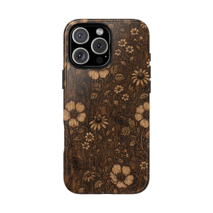 Floral Bark Tough Case