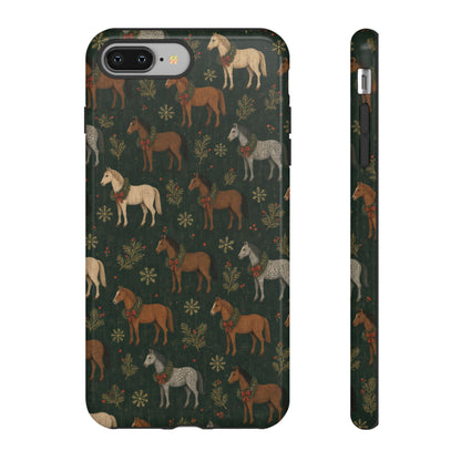 Wreath Horses Tough Case