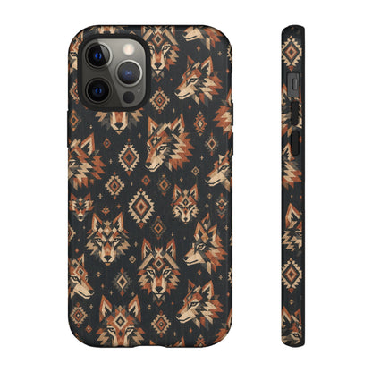Aztec Wolves Tough Case