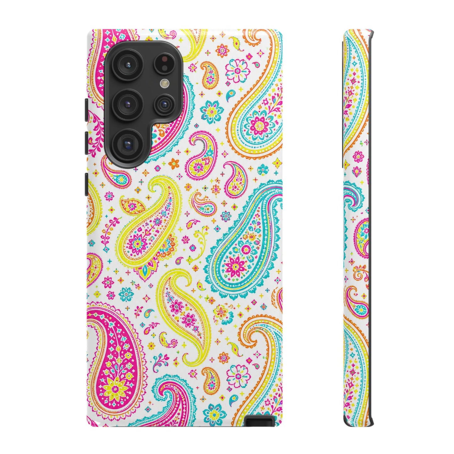 Neon Paisley Tough Case
