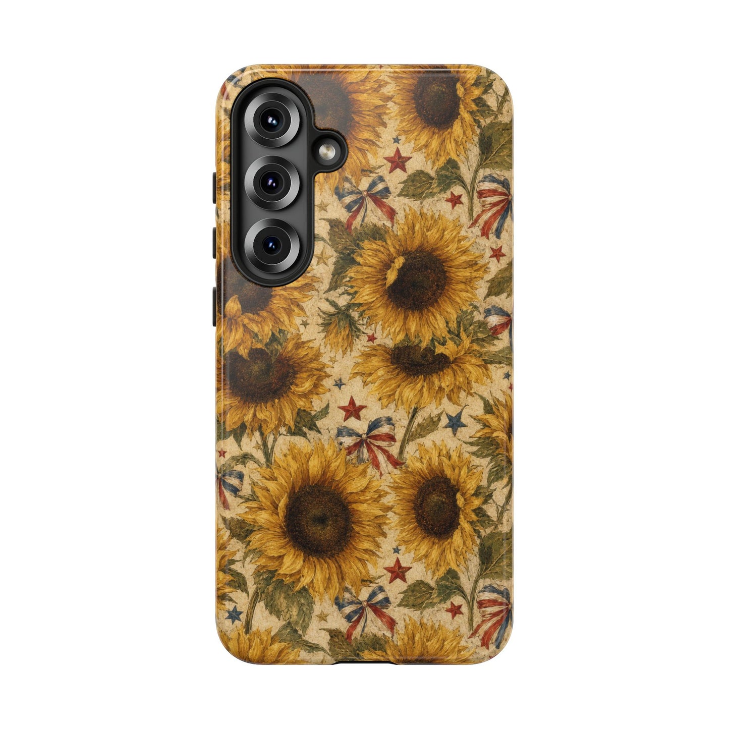Patriotic Sunflowers Tough Case