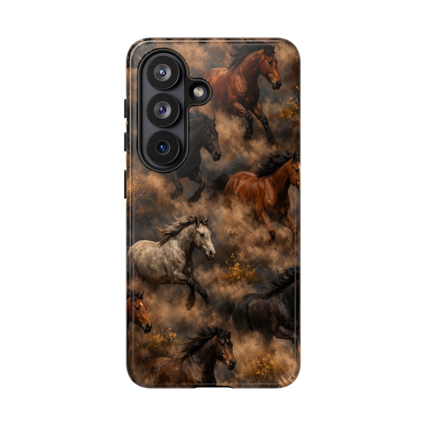 Running Horses Tough Case