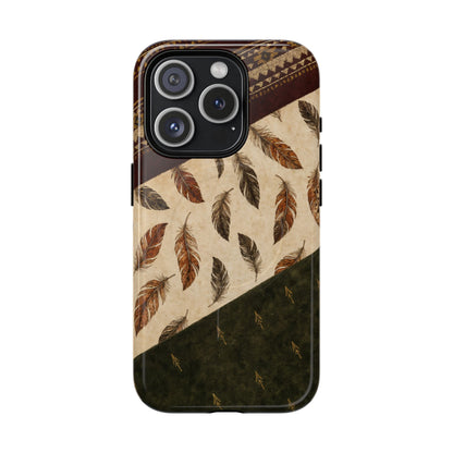 Feather Aztec Swaths Magnetic Case