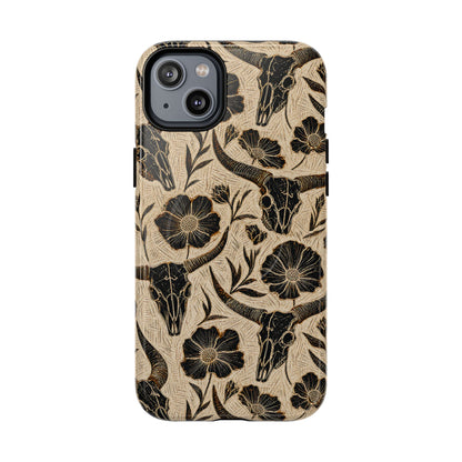 Carved Skulls Magnetic Case
