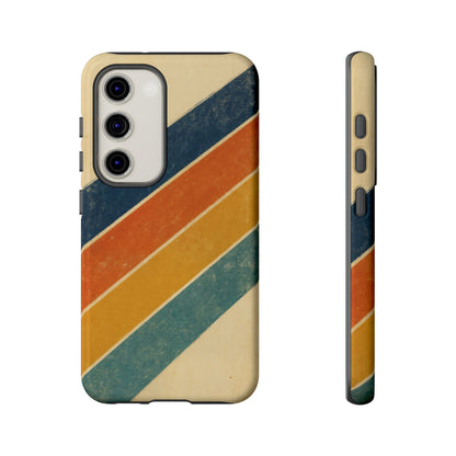 Retro Sunset Stripes Tough Case