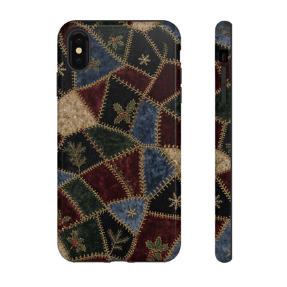 Winter Crazy Quilt Tough Case