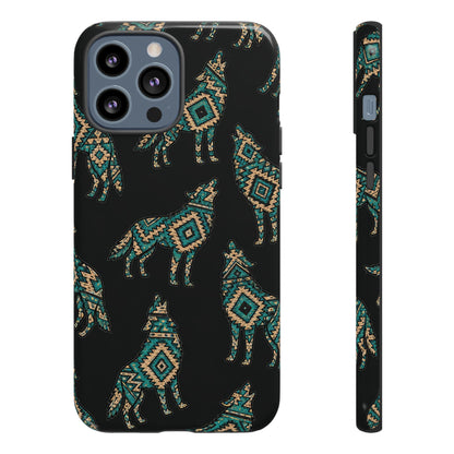 Turquoise Wolf Tough Case
