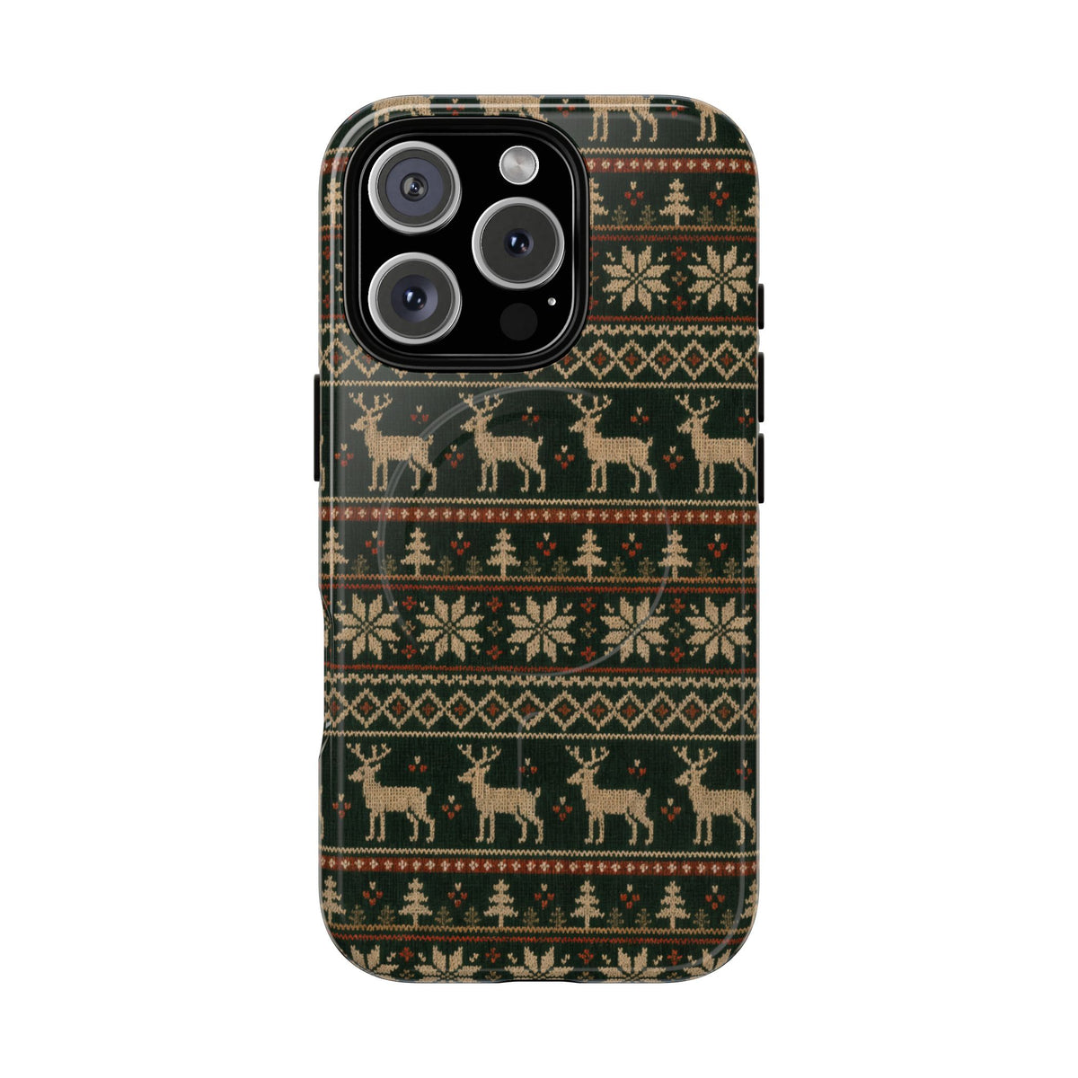 Fair Isle Deer Magnetic Case