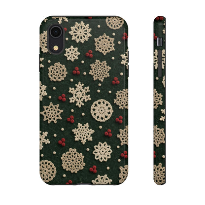 Crochet Snowflakes Tough Case