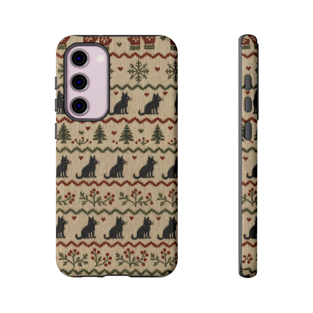 Black Cat Sweater Tough Case