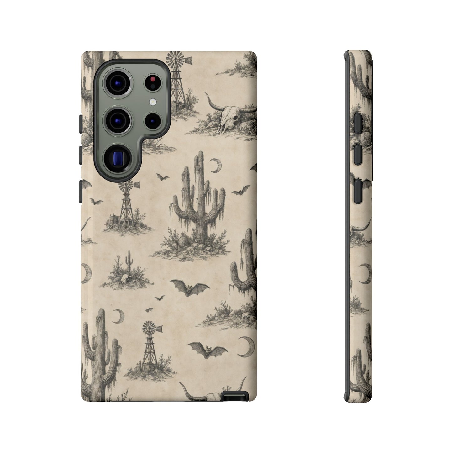 Spooky Desert Toile Tough Case