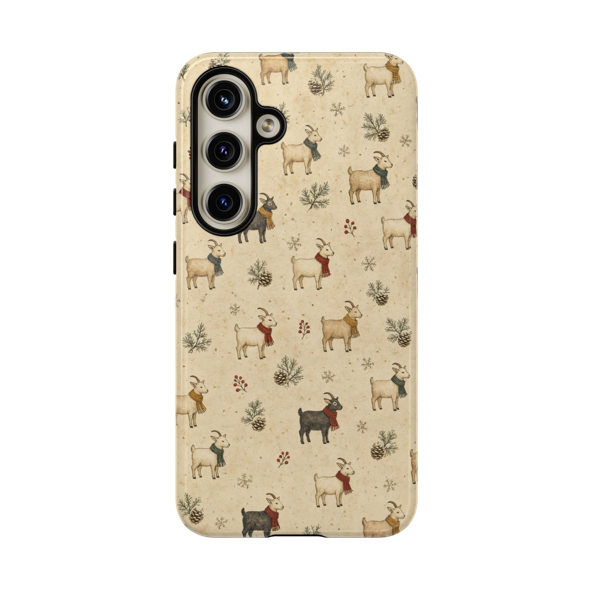 Scarf Goats Tough Case