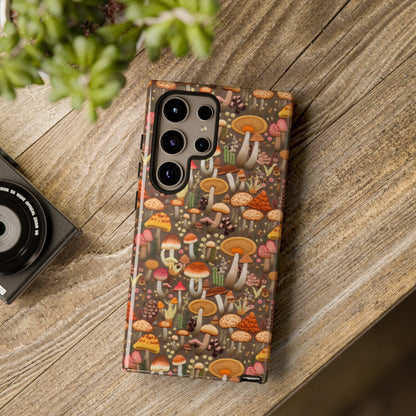 Orange Mushroom Phone Case