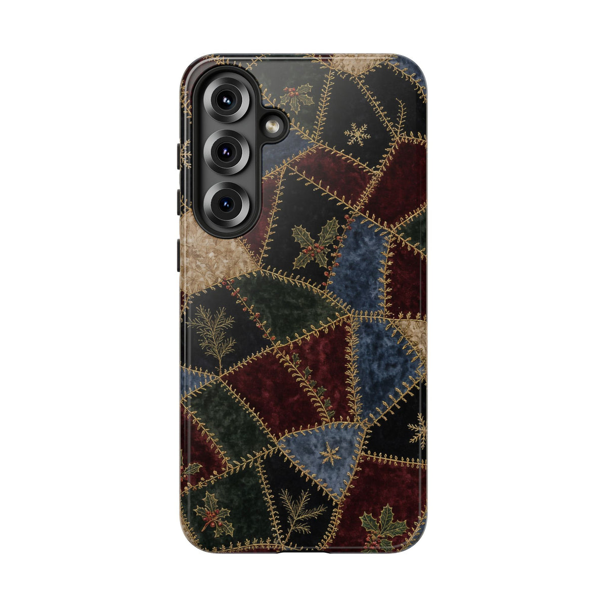 Winter Crazy Quilt Tough Case