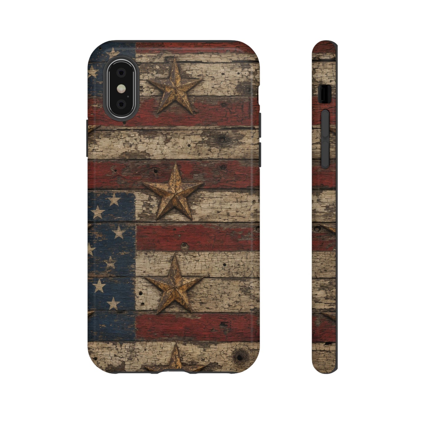 Patriotic Barn Stars Tough Case