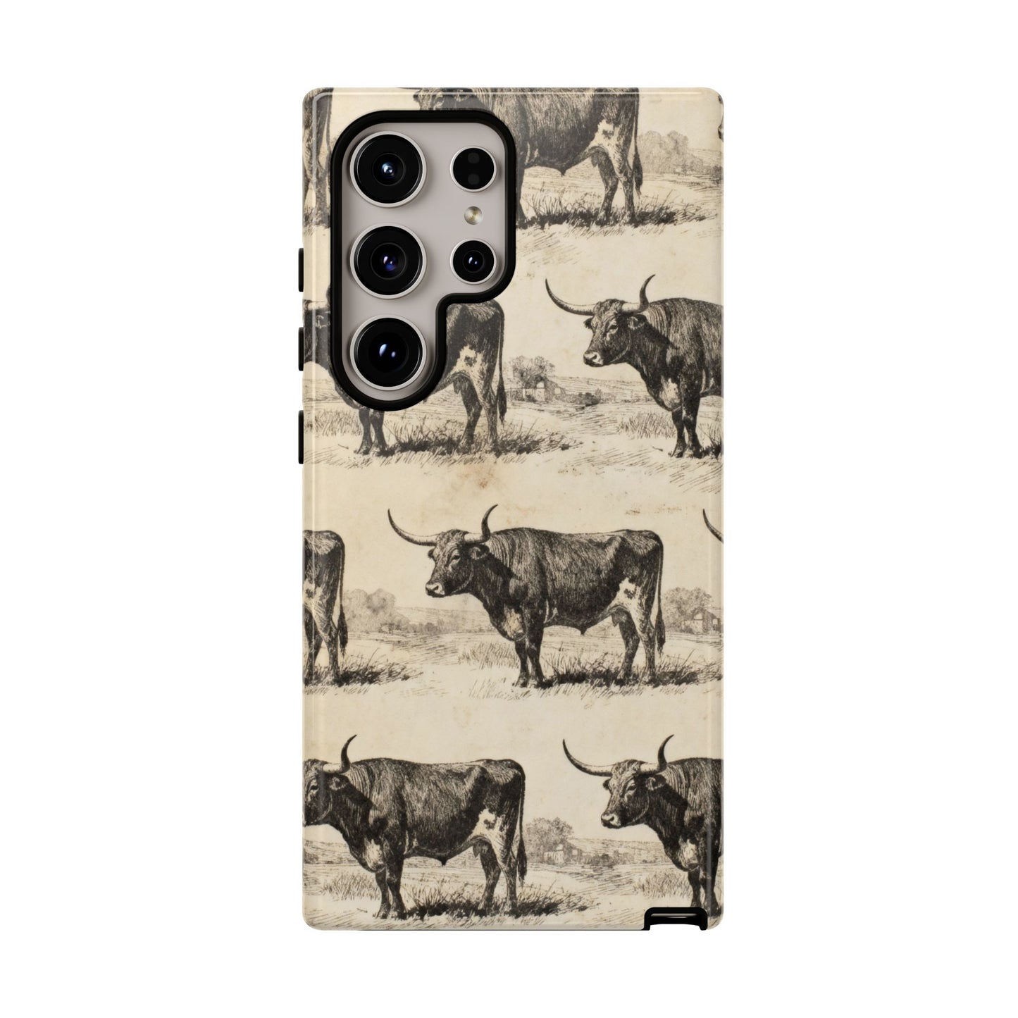 Vintage Longhorns Tough Case