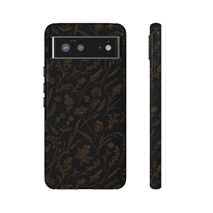 Gold Wildflowers Tough Case