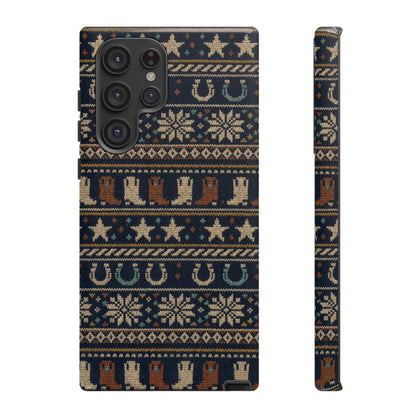 Fair Isle Boots Tough Case