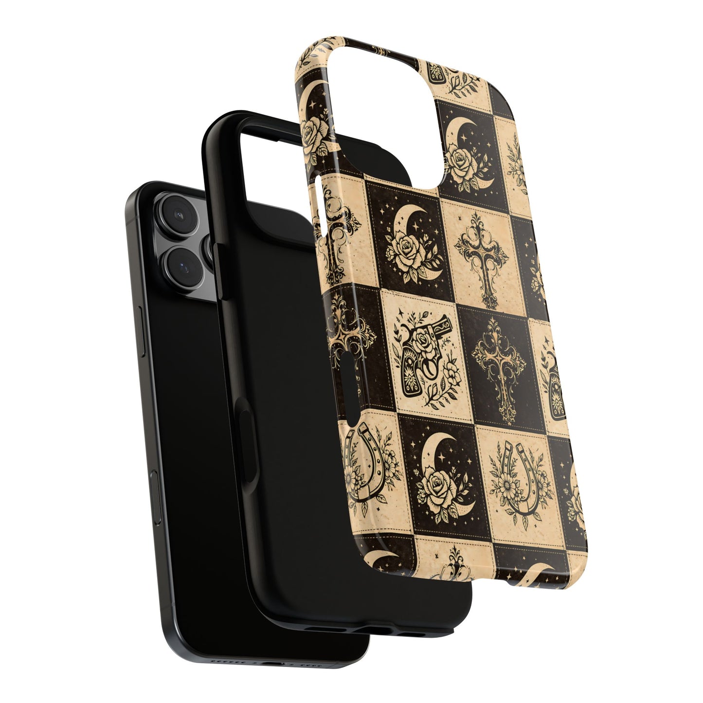 Western Patchwork Icons Tough Case
