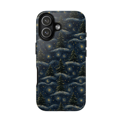 Starry Night Pines Tough Case