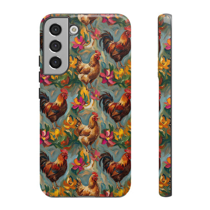 Painted Chickens Tough Case