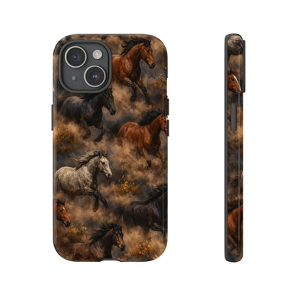 Running Horses Tough Case