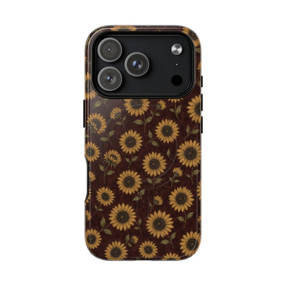 Autumn Sunflowers Magnetic Case
