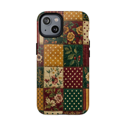 Jewel Tone Patchwork Magnetic Case
