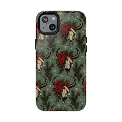 Santa Bull Skulls Magnetic Case