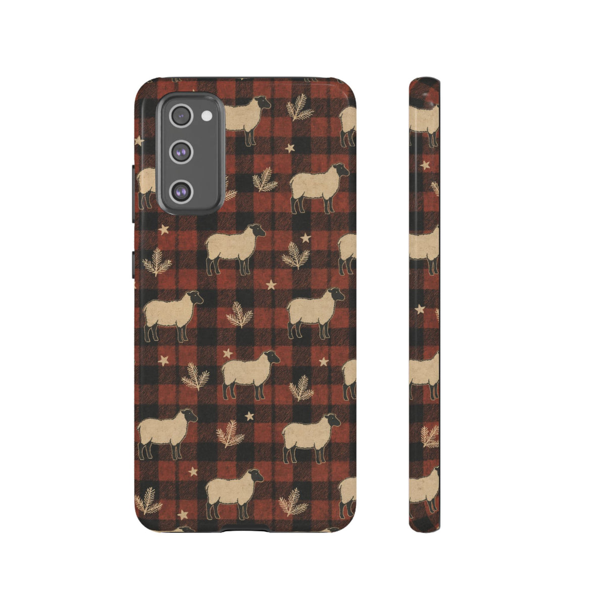 Plaid Sheep Tough Case