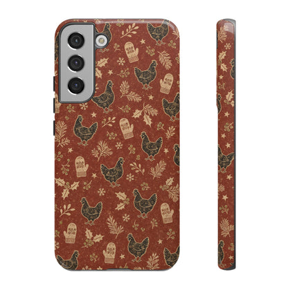 Christmas Hens Tough Case