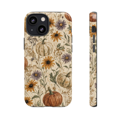 Pumpkin Wildflower Tough Case