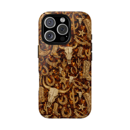 Western Tortoiseshell Magnetic Case