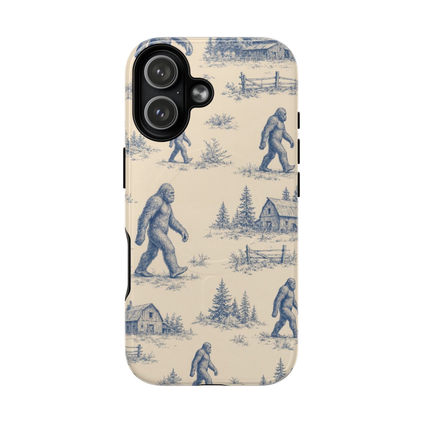 Bigfoot Toile Magnetic Case