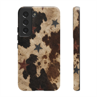Stars And Cowhide Tough Case