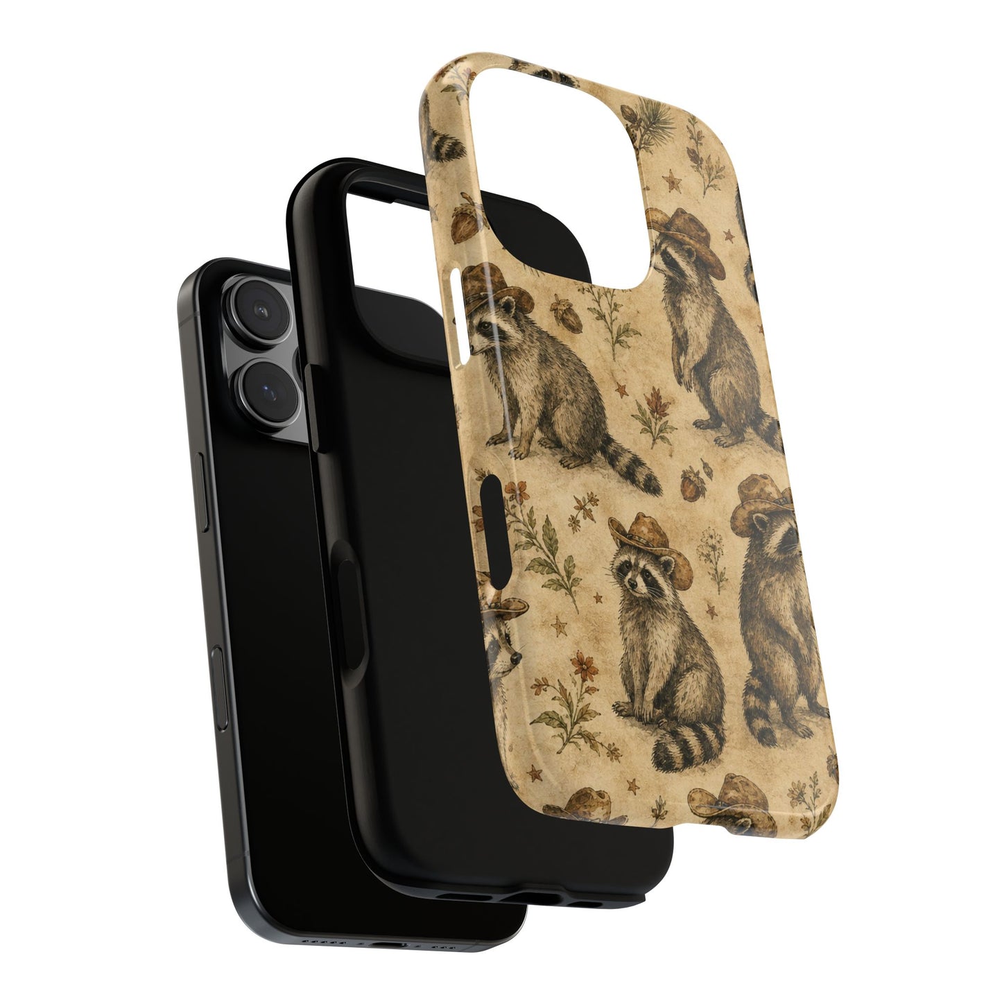 Painted Raccoon Tough Case