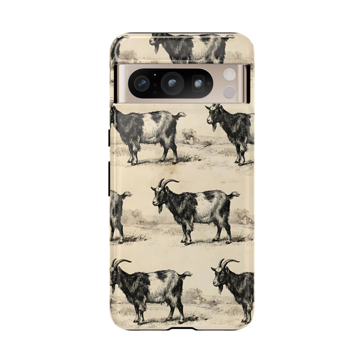 Vintage Goats Tough Case