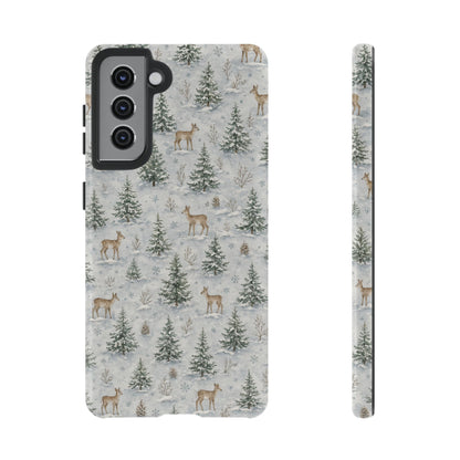 Winter Woodland Deer Tough Case
