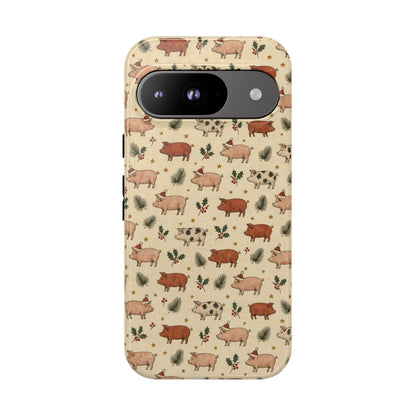 Santa Pigs Tough Case