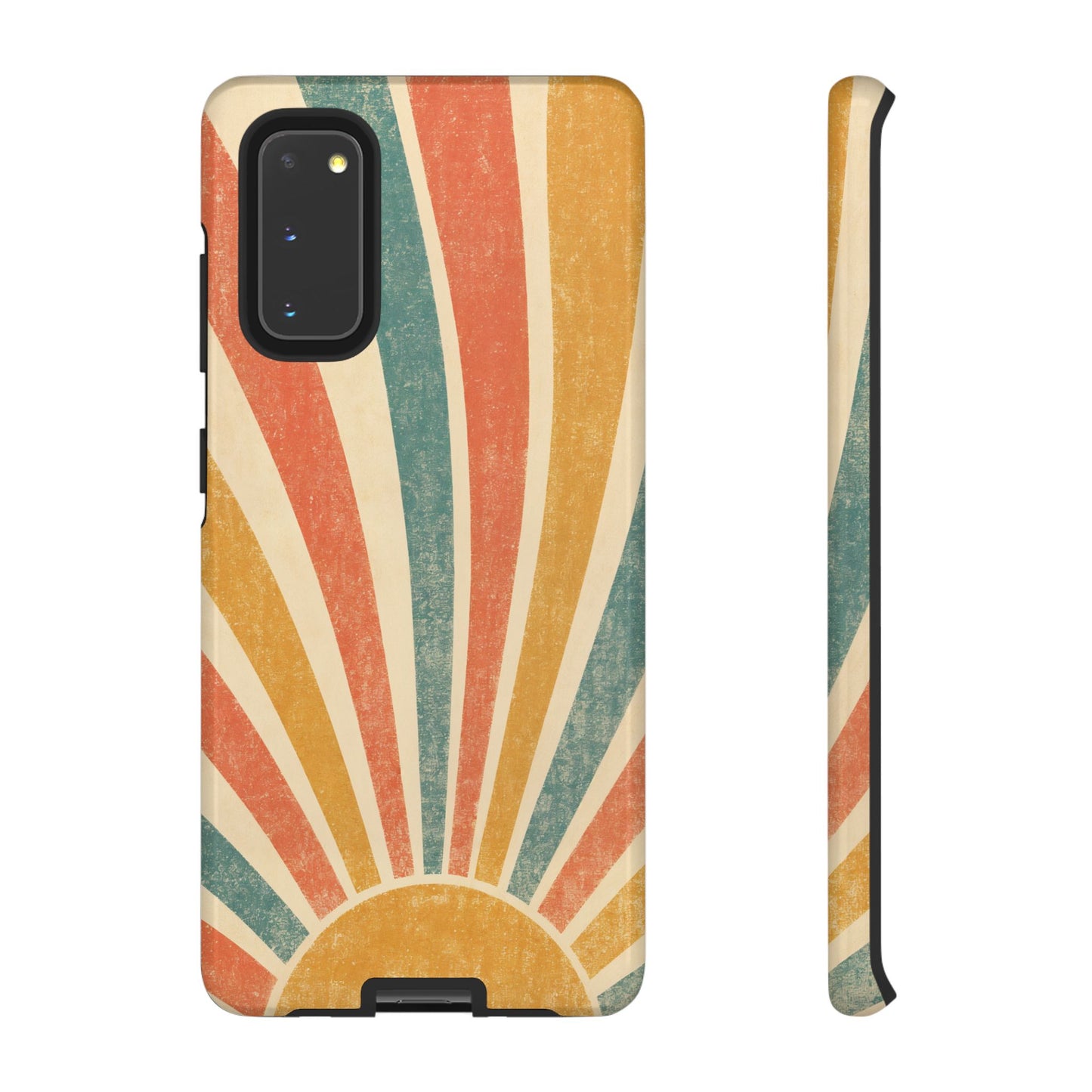 Retro Sun Rays Tough Case