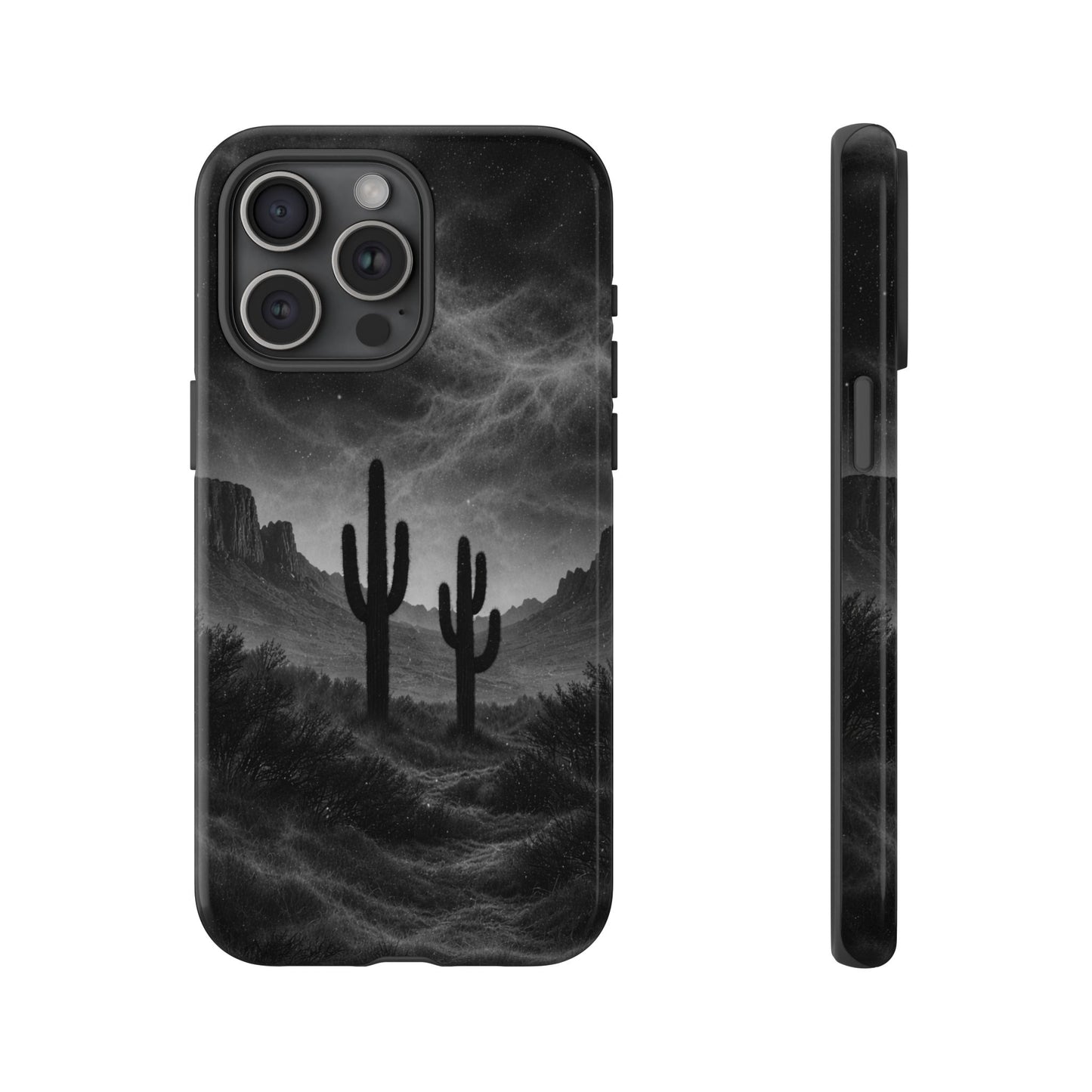 Western Noir Cacti Tough Case