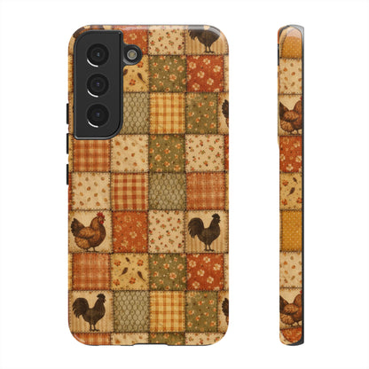 Chickens Patchwork Tough Case